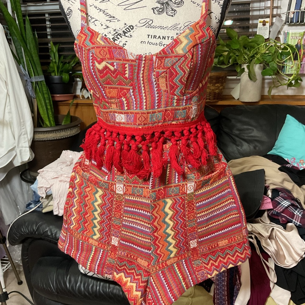 Cider Multicolor Zigzag Patterned 2 Piece Set. Si… - image 1